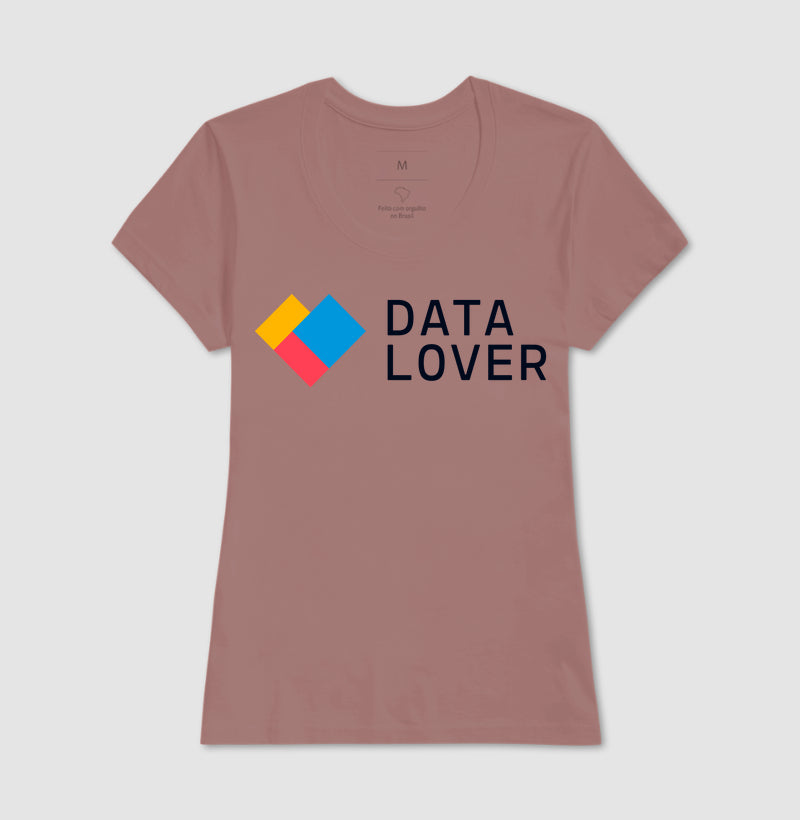 Camiseta Data Lover Colorida
