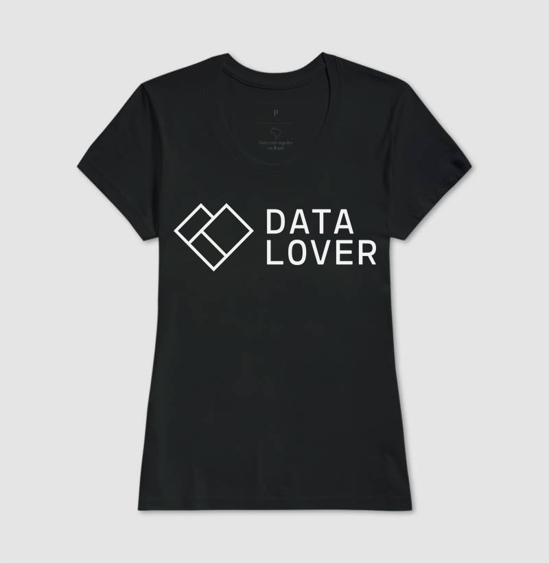 Camiseta Data Lover Branco