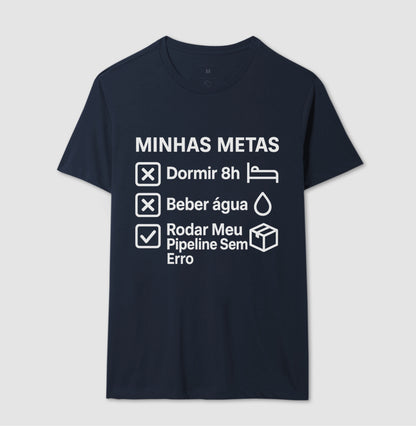 Camiseta Minhas Metas Branco