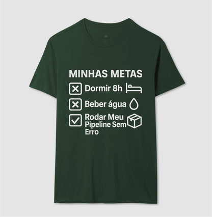 Camiseta Minhas Metas Branco