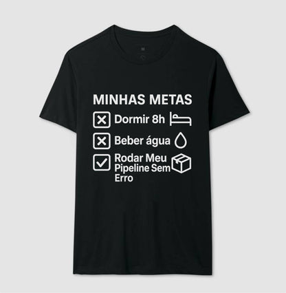 Camiseta Minhas Metas Branco