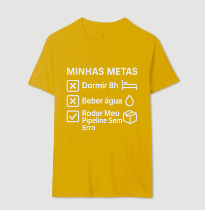 Camiseta Minhas Metas Branco