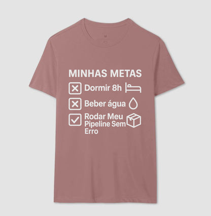 Camiseta Minhas Metas Branco