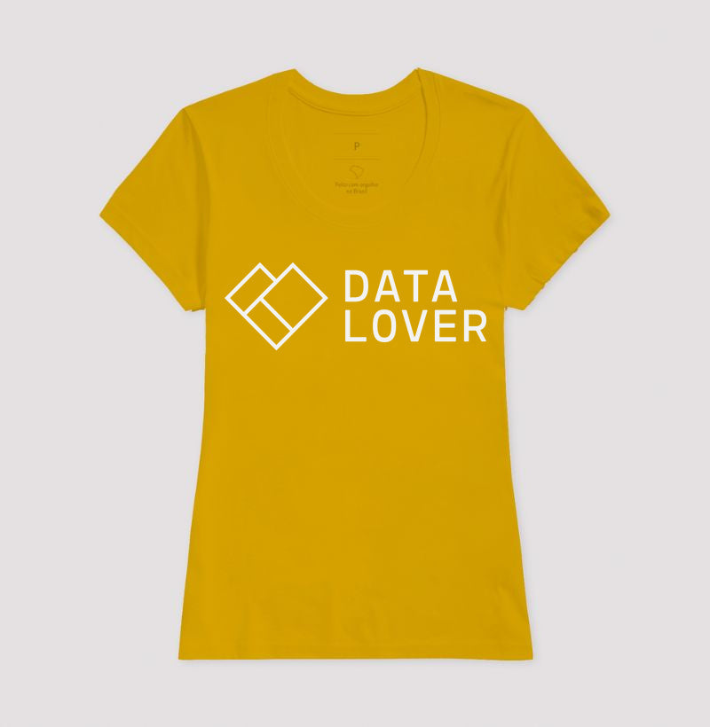 Camiseta Data Lover Branco
