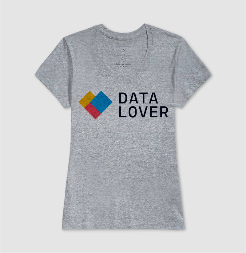 Camiseta Data Lover Colorida