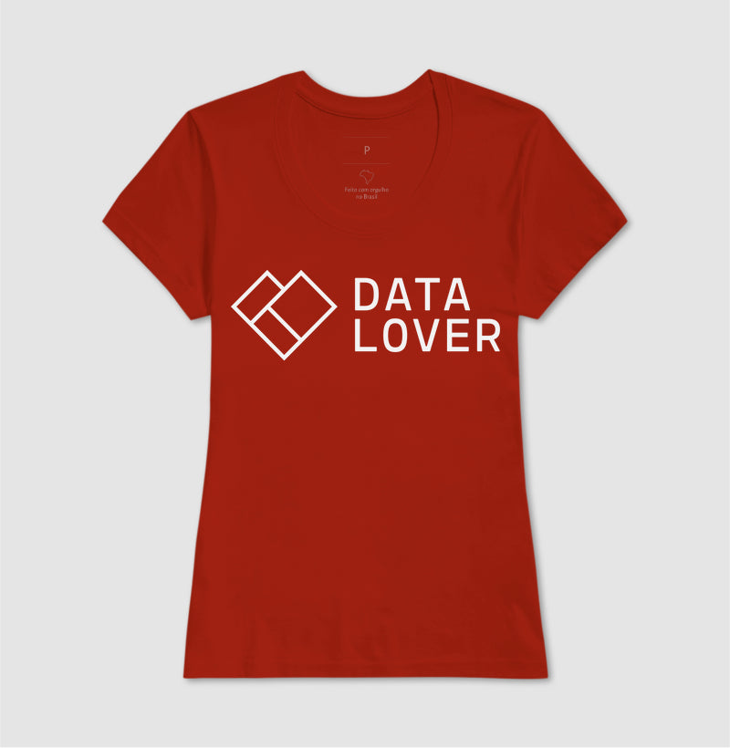 Camiseta Data Lover Branco
