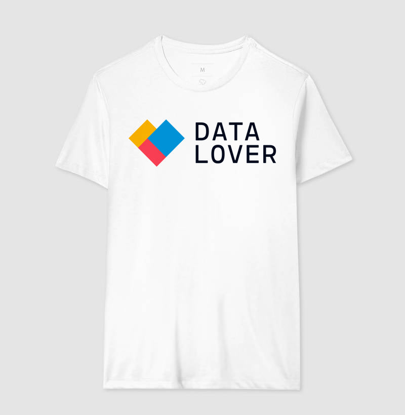 Camiseta Data Lover Colorida