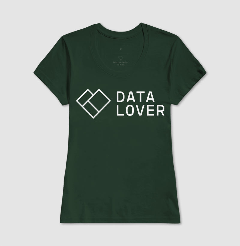 Camiseta Data Lover Branco